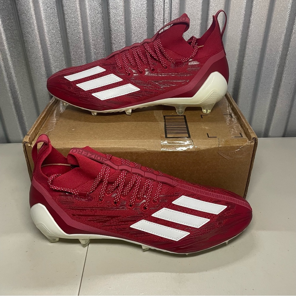 Adidas Adizero Cleats Team Power Red Size 13 HP8745 New